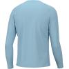 imageHUK Mens Pursuit Graphic Long Sleeve Sun Protect Fishing ShirtSunny Marlin  Crystal Blue