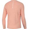 imageHUK Mens Pursuit Heather Long Sleeve Fishing ShirtPeach Nectar Heather