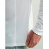 imageHUK Mens Pursuit Patterned Crew Performance Fishing Long Sleeve ShirtWhite