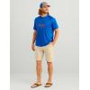imageHUK Mens Pursuit Short Sleeve Performance Shirt  Sun ProtectionOcean Blue