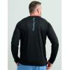 imageHUK Mens Pursuit Vented Long Sleeve 30 UPF Fishing ShirtBlack