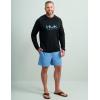 imageHUK Mens Pursuit Vented Long Sleeve 30 UPF Fishing ShirtBlack