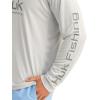 imageHUK Mens Pursuit Vented Long Sleeve 30 UPF Fishing ShirtHarbor Mist