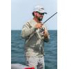 imageHUK Mens Pursuit Vented Long Sleeve 30 UPF Fishing ShirtHeather Moss