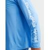 imageHUK Mens Pursuit Vented Long Sleeve 30 UPF Fishing ShirtMarolina Blue