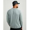 imageHUK Mens Pursuit Vented Long Sleeve 30 UPF Fishing ShirtNight Owl Heather