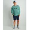 imageHUK Mens Pursuit Vented Long Sleeve 30 UPF Fishing ShirtStorm Blue