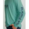 imageHUK Mens Pursuit Vented Long Sleeve 30 UPF Fishing ShirtStorm Blue