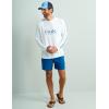 imageHUK Mens Pursuit Vented Long Sleeve 30 UPF Fishing ShirtWhite  New