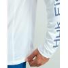 imageHUK Mens Pursuit Vented Long Sleeve 30 UPF Fishing ShirtWhite  New