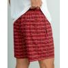 imageHUK Mens Pursuit Volley Pattern QuickDry ShortsAll Over Print  Scarlet Blaze