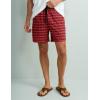 imageHUK Mens Pursuit Volley Pattern QuickDry ShortsAll Over Print  Scarlet Blaze