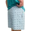 imageHUK Mens Pursuit Volley Pattern QuickDry ShortsHarbor Mist