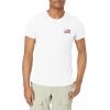 imageHUK Mens Short Sleeve Tee  Performance Fishing TShirtHuk and Bars  White