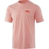 imageHUK Mens Short Sleeve Tee  Performance Fishing TShirtStriped Horizon  Desert Flower Heather