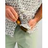 imageHUK Mens Standard Kona Pattern Short Sleeve Fishing Button Down Shirt White 50