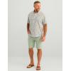 imageHUK Mens Standard Kona Pattern Short Sleeve Fishing Button Down Shirt White 50