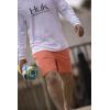 imageHUK Mens Volley 55quot Elastic Waist QuickDry Swim ShortsFusion Coral
