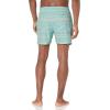 imageHUK Mens Volley 55quot Elastic Waist QuickDry Swim ShortsKai  Key Lime