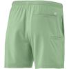 imageHUK Mens Volley 55quot Elastic Waist QuickDry Swim ShortsKey Lime