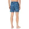 imageHUK Mens Volley 55quot Elastic Waist QuickDry Swim ShortsOcean Palm  Sargasso Sea