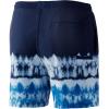 imageHUK Mens Volley 55quot Elastic Waist QuickDry Swim ShortsSalt Dye  Deep Ocean Blue
