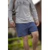imageHUK Mens Volley 55quot Elastic Waist QuickDry Swim ShortsSargasso Sea