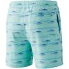imageHUK Mens Volley 55quot Elastic Waist QuickDry Swim ShortsTuna Volley  Beach Glass