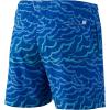 imageHUK Mens Volley 55quot Elastic Waist QuickDry Swim ShortsWaves  Huk Blue