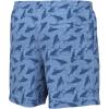 imageHUK Pursuit Volley Pattern QuickDry Shorts for MenRooster Wake  Wedgewood