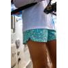 imageHUK Pursuit Volley Pattern QuickDry Shorts for WomenBatiki  Marine Blue