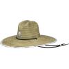 imageHUK Straw Wide Brim Fishing ampamp Beach Hat for MenRooster Wake  Harbor Mist
