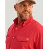 imageHUK Tide Point Solid Short Sleeve Shirt Button Down for MenChannel Marker
