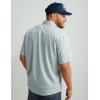 imageHUK Tide Point Solid Short Sleeve Shirt Button Down for MenHarbor Mist