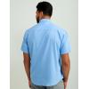 imageHUK Tide Point Solid Short Sleeve Shirt Button Down for MenMarolina Blue