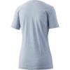 imageHUK Womens Performance Fishing Crew Tee  Ladies TShirtLogo  Ice Blue Heather