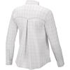 imageHuk Standard Tide Point Pattern Long Sleeve Shirt Button Down for Women White Medium