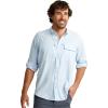 imageHUK Mens A1a Woven Performance Long Sleeve ButtonIce Water