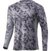 imageHUK Mens Icon X Camo Hoodie UPF 50 LongSleeve Fishing ShirtTide Change  Castaway