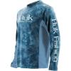 imageHUK Mens Icon X Camo Long Sleeve Performance Fishing ShirtFlow