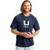 imageHUK Mens Icon X Crew ShortSleeve Performance Fishing ShirtNaval Academy