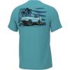 Kc Palm Truckin Tee - Ipanema