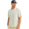 imageHUK Mens Kona Pattern Short Sleeve Fishing Button Down ShirtSummer Green