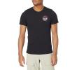 imageHUK Mens Short Sleeve Tee  Performance Fishing TShirtHuk Stamp  Black