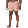 imageHUK Mens Volley 55quot Elastic Waist QuickDry Swim ShortsKai  Fusion Coral