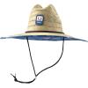 imageHUK Straw Wide Brim Fishing ampamp Beach Hat for MenFish and Flags  Set Sail