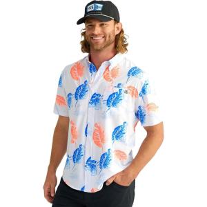 imageHUK Mens A1a Woven Performance Long Sleeve ButtonKc  White 20