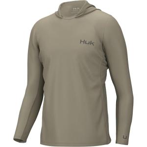 imageHUK Mens Icon Hoodie Fishing Shirt with Sun ProtectionOverland