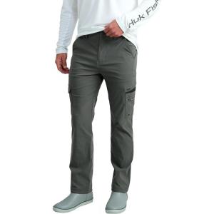 imageHUK Mens Icon Pro Performance Fishing Cargo Pocket PantsVolcanic Ash