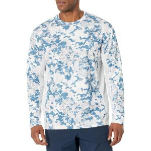 imageHUK Mens Icon X Camo Long Sleeve Performance Fishing ShirtTide Change  the Edge